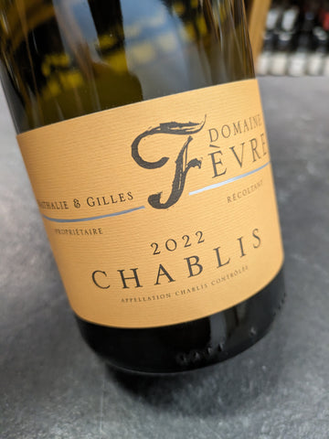 Domaine Nathalie et Gilles Fèvre Chablis Borgonha Branco 2022