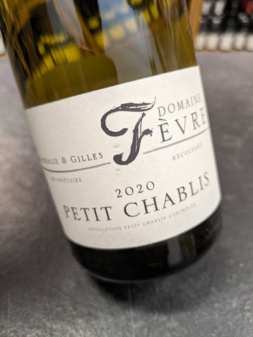 Domaine Nathalie et Gilles Fèvre Petit Chablis Borgonha Branco 2022