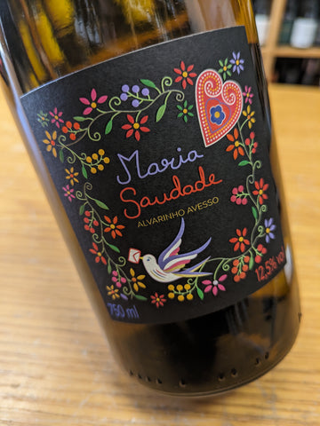 Maria Saudade Alvarinho Avesso Verde Branco 2022