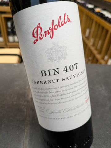 Penfolds Bin 407 Cabernet Sauvignon Austrália Tinto 2021