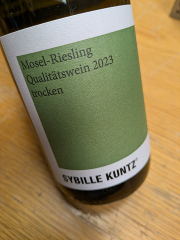 Sybille Kuntz Riesling Trocken QbA Mosel Alemanha 2023