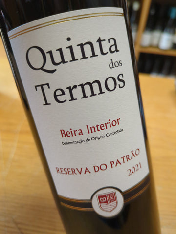 Quinta dos Termos Reserva Patrão Beira Interior Tinto 2021