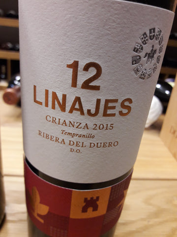 12 Linajes Crianza Ribera del Duero Tinto 2015