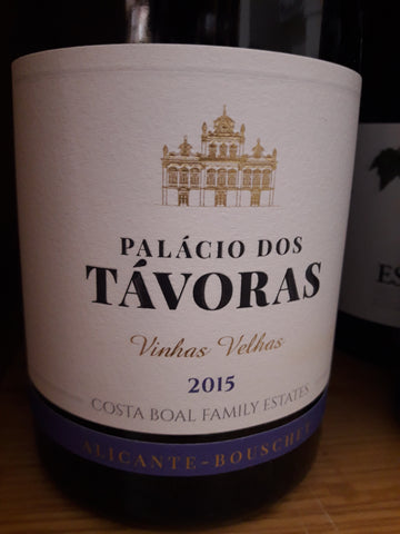 Palácio dos Távoras Alicante Bouschet Vinhas Velhas Trás-os-Montes Tinto 2015