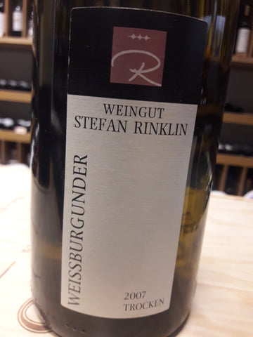 Weingut Stefan Rinklin Pinot Blanc Qualitatswein Alemanha Branco 2007