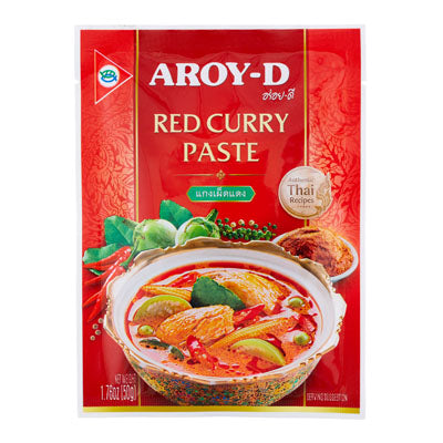 Aroy-D Pasta de Caril Vermelho - 50g