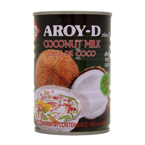 Aroy-D Leite de Coco para Sobremesas - 400 ml
