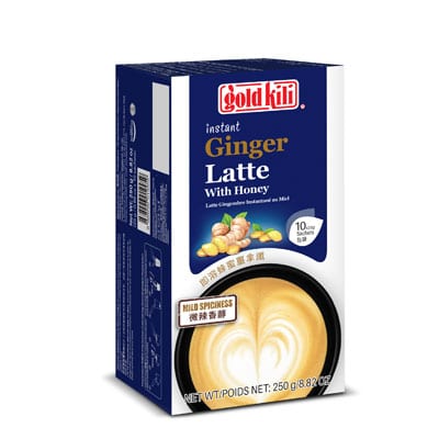 Gold Kili Bebida de Latte de Gengibre com Mel 10 saquetas