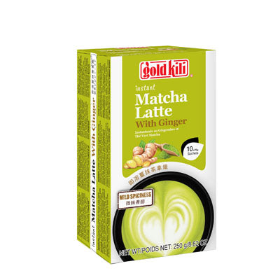 Gold Kili Bebida de Matcha Latte com Gengibre 10 saquetas