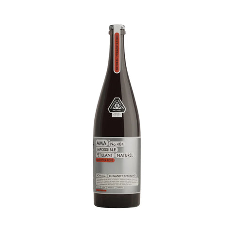 Espumante Ancestral de Chá preto orgânico de Indulgashinna & Bagas de Sabugueiro Ama 404 Rosé 2025