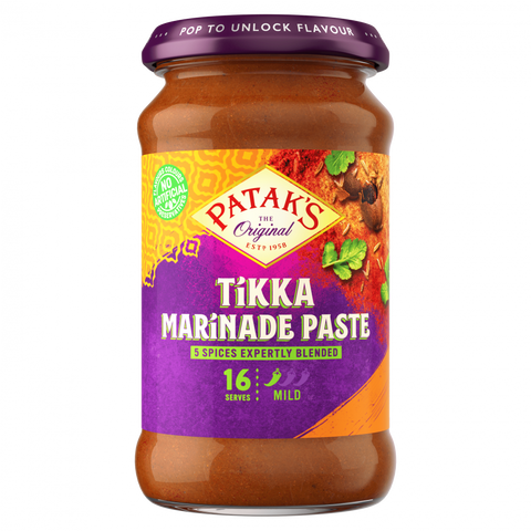 Patak's Pasta de Especiarias Tikka para marinar - 300g