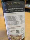 Quinta do Paral Superior Alentejo Tinto 2021