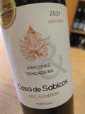 Casa de Sabicos Aragonês Trincadeira Alentejo Tinto 2021