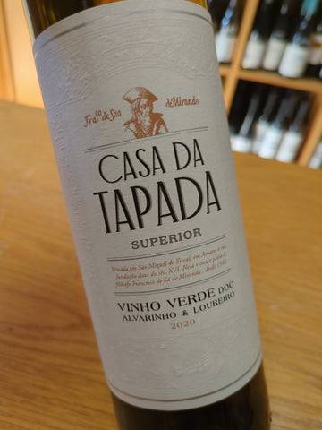 Casa da Tapada Superior Alvarinho Loureiro Verde Branco 2020