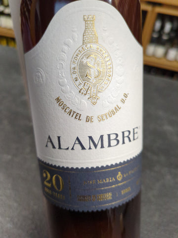 José Maria da Fonseca Moscatel de Setúbal Alambre 20 Anos - 50 cl