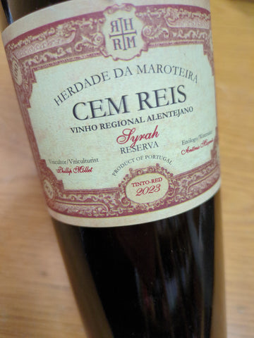 Cem Reis Syrah Alentejo Tinto 2023