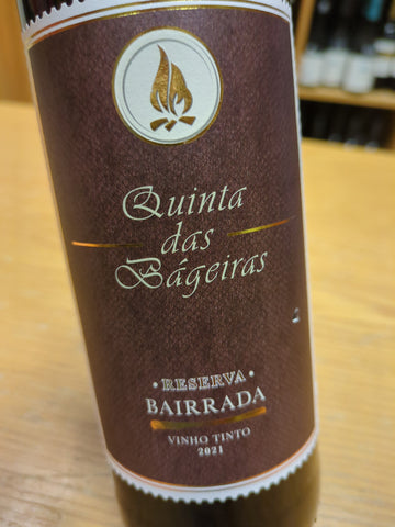 Quinta das Bágeiras Reserva Bairrada Tinto 2021
