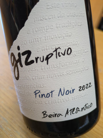 Giz Ruptivo Pinot Noir Beira Atlântico Tinto 2022