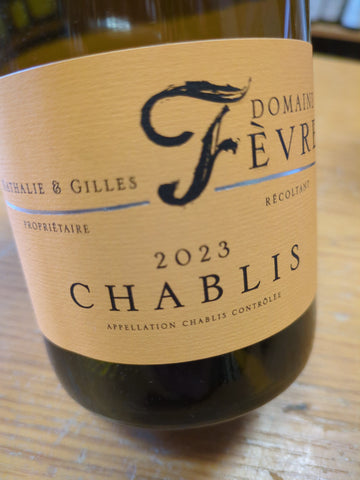 Domaine Nathalie et Gilles Fèvre Chablis Borgonha Branco 2023