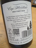 Cap Maritime Pinot Noir Upper Hemel-en-Aarde Valley África do Sul Tinto 2023