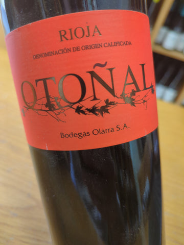 Otonal Rioja Espanha Tinto 2009