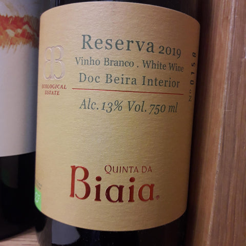 Quinta da Biaia Síria Reserva Beira Interior Branco 2019