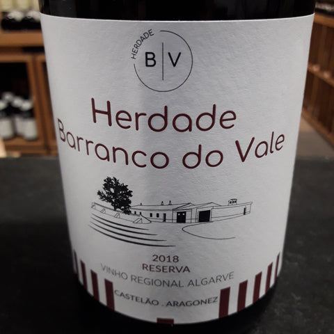 Herdade Barranco do Vale Castelão Aragonez Reserva Algarve Tinto 2018