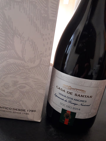 Espumante Casa de Santar Vinha dos Amores Touriga Nacional Dão 2014