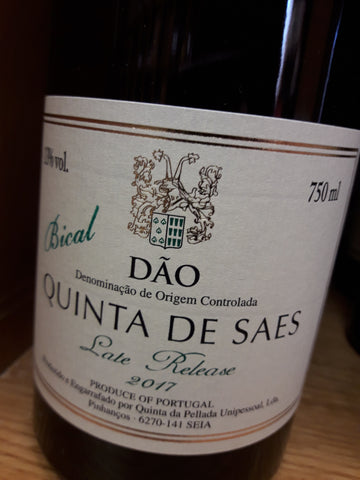 Quinta de Saes Bical Late Release Dão Branco 2017