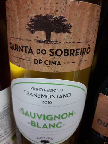 Sobreiró de Cima Sauvignon Blanc Trás-os-Montes Branco 2016