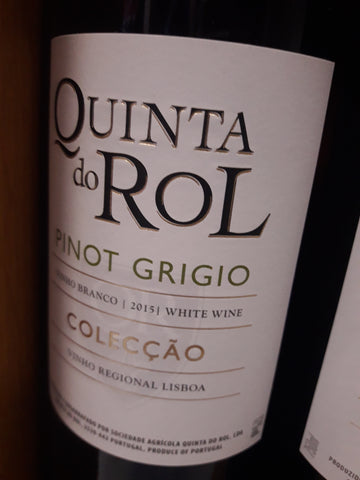 Quinta do Rol Pinot Grigio Colecção Lisboa Branco 2015