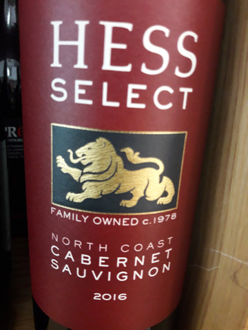 Hess Select Cabernet Sauvignon North Coast Califórnia EUA Tinto 2016