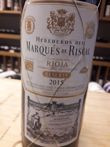 Marqués de Riscal Rioja Reserva Espanha Tinto 2015