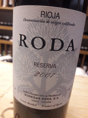 Roda Reserva Rioja Espanha Tinto 2007 - 50 cl