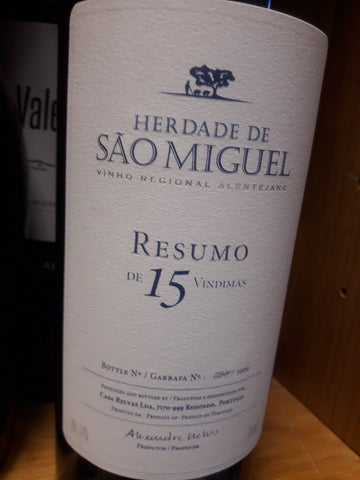 Herdade de São Miguel Resumo de 15 Vindimas Alentejo Tinto