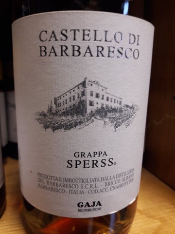 Grappa Gaja Castello di Barbaresco Sperss - 50cl