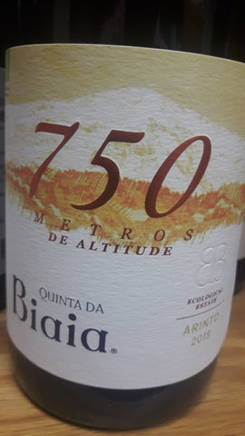 Quinta da Biaia 750 Arinto Bio Vegan Beira Interior Branco 2019