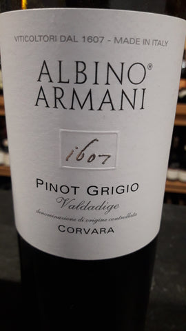 Albino Armani Pinot Grigio Corvara Valdadige Itália Branco 2018