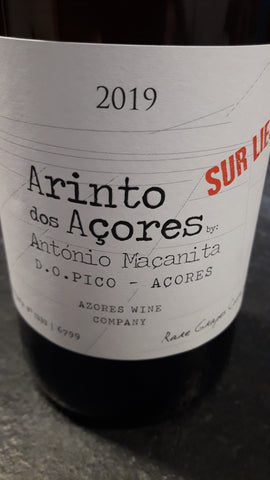 António Maçanita Arinto dos Açores Sur Lies Branco 2019