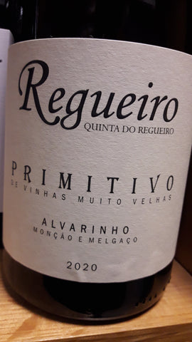 Quinta do Regueiro Alvarinho Primitivo Verde Branco 2020