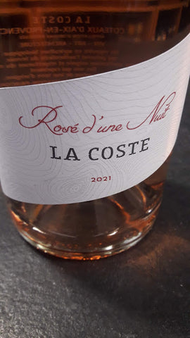 Château La Coste Rose d'Une Nuit Coteaux d'Aix-en-Provence Rosé 2021