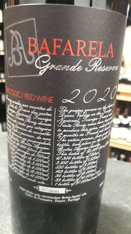 Bafarela Grande Reserva Douro Tinto 2020