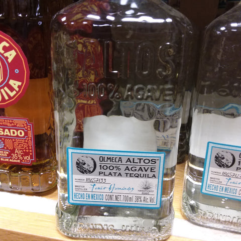 Tequila Olmeca Altos Plata - 70 cl