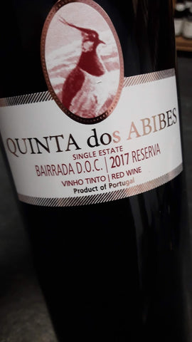 Quinta dos Abibes Reserva Bairrada Tinto 2017