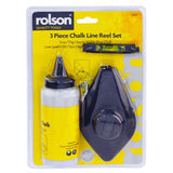 Conjunto Traçador de recta 15m + Pó 113gr + Nível