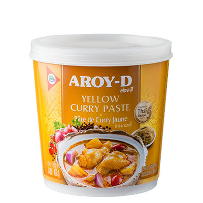 Aroy-D Pasta de Caril Amarelo - 400g