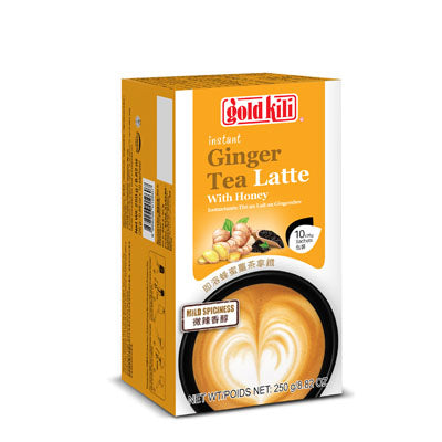 Gold Kili Bebida de Latte de Chá de Gengibre com Mel 10 saquetas