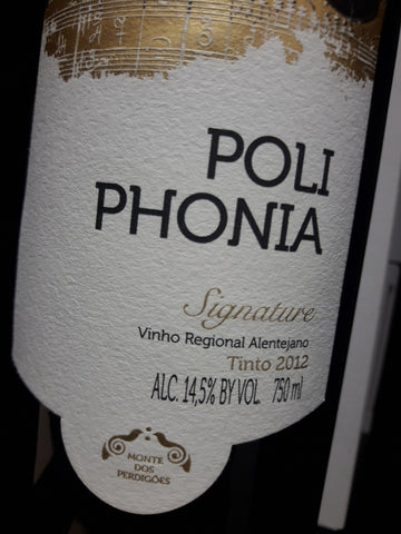 Poliphonia Signature Alentejo Tinto 2012