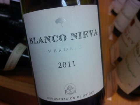 Blanco Nieva Verdejo Rueda Espanha 2011