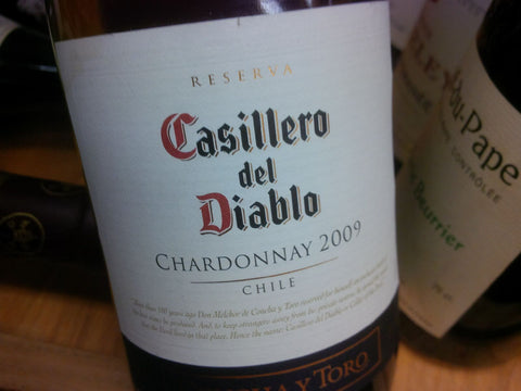 Casillero Del Diablo Chardonnay Chile Branco 2009